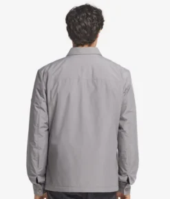 Overshirt tecnico con zip