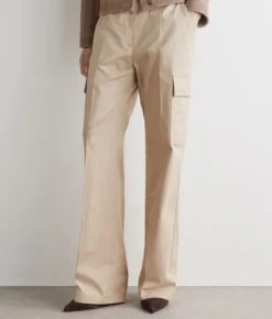Pantalone cargo in cotone