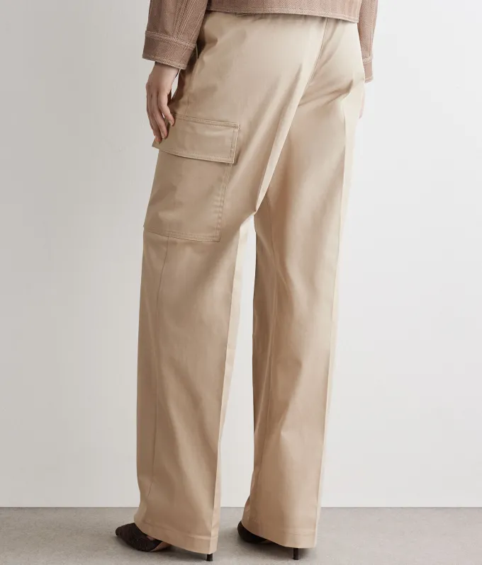 Pantalone cargo in cotone