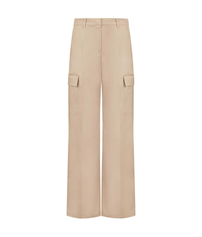 Pantalone cargo in cotone