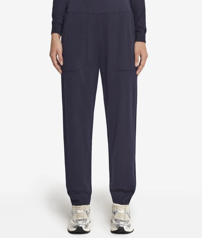 Pantalone con polsino in Cashmere Ultrafine