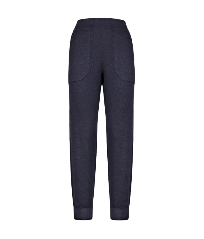 Pantalone con polsino in Cashmere Ultrafine
