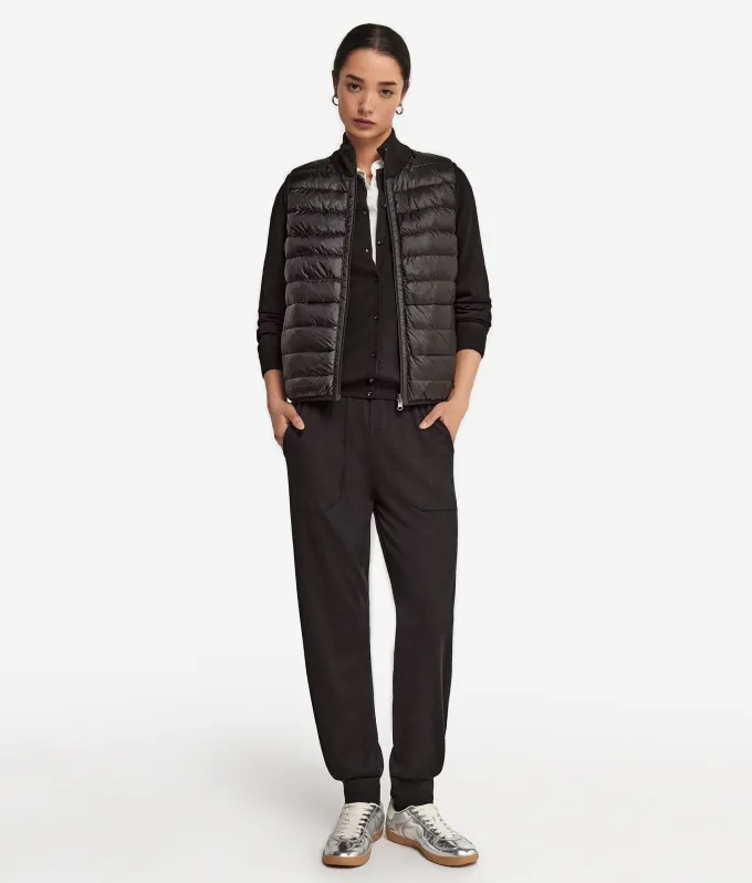 Pantalone con polsino in Cashmere Ultrafine