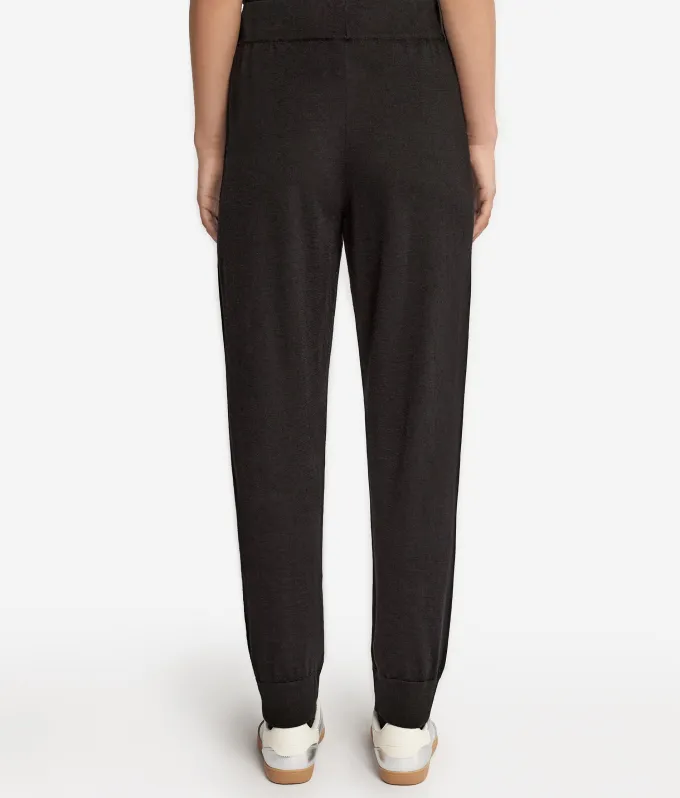 Pantalone con polsino in Cashmere Ultrafine