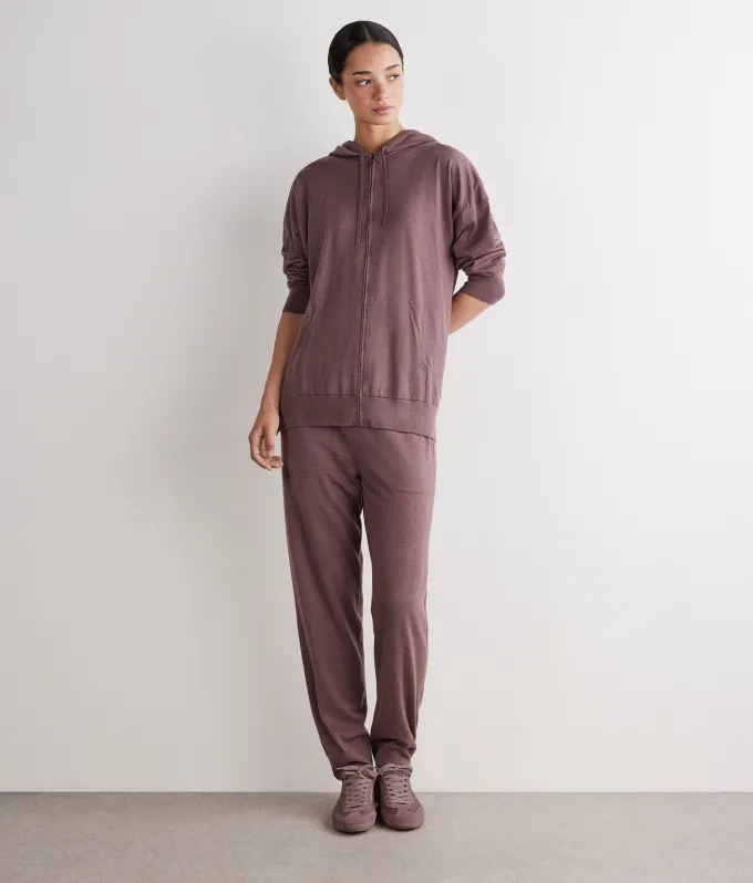 Pantalone con polsino in Cashmere Ultrafine