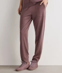 Pantalone con polsino in Cashmere Ultrafine