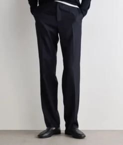 Pantalone in cashmere seta