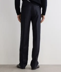 Pantalone in cashmere seta