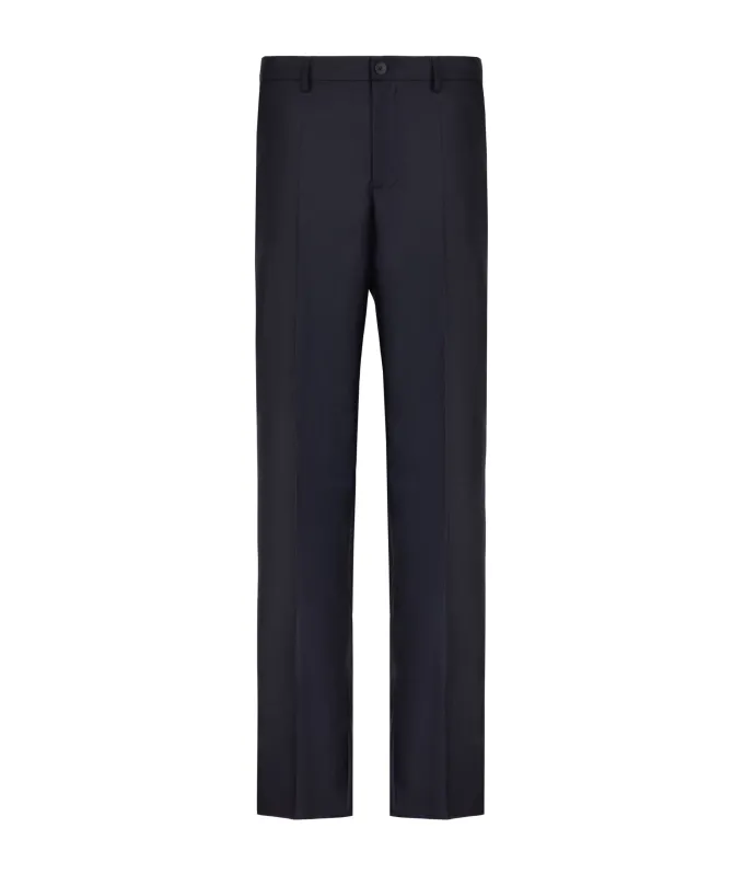 Pantalone in cashmere seta