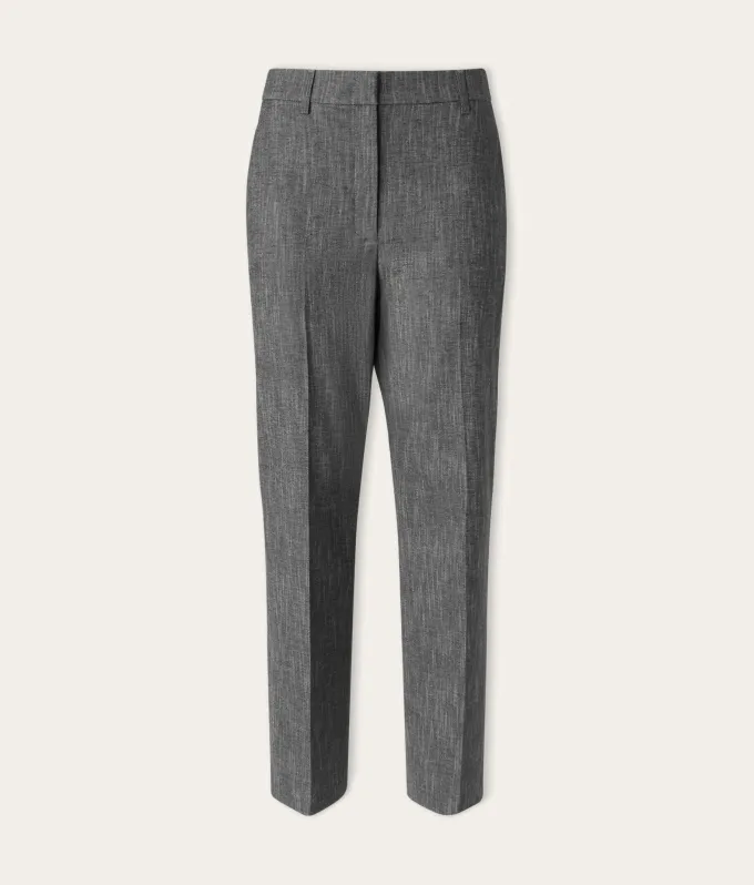 Pantalone in cotone effetto denim