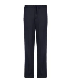 Pantalone in jersey di lana