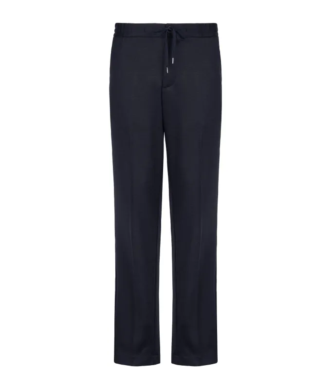 Pantalone in jersey di lana