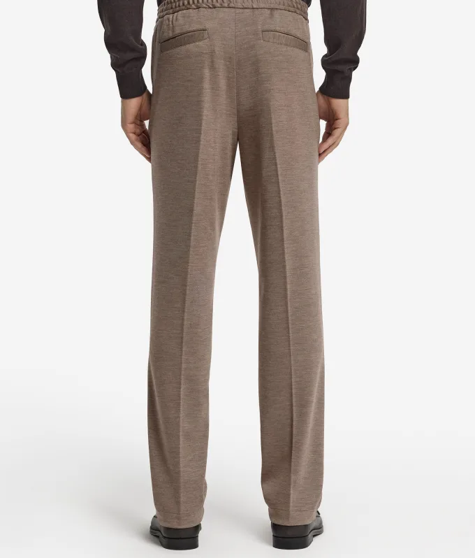 Pantalone in jersey di lana