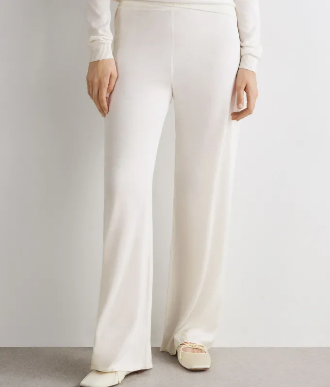 Pantalone in seta