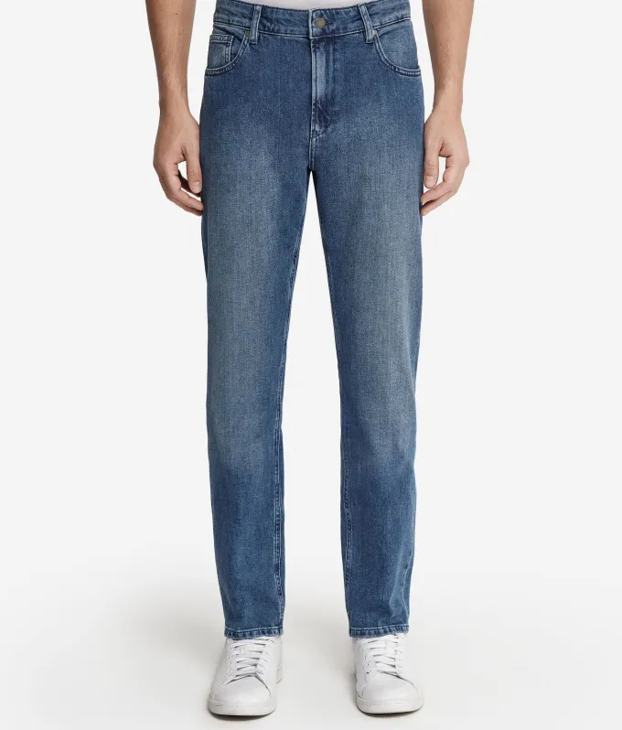 Pantalone Jeans in cotone e cashmere