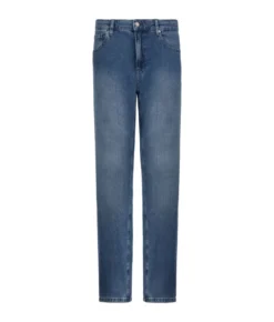 Pantalone Jeans in cotone e cashmere