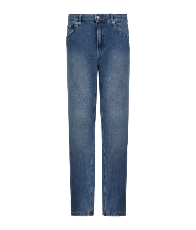 Pantalone Jeans in cotone e cashmere