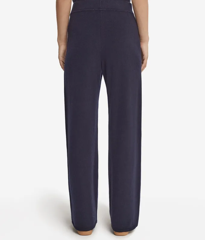 Pantalone palazzo in Cashmere Ultrasoft