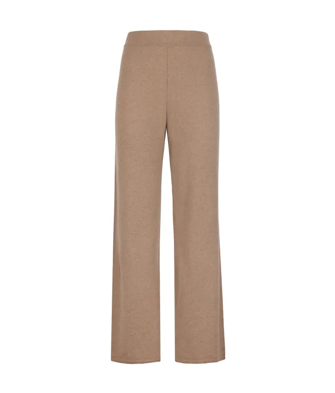 Pantalone palazzo in Cashmere Ultrasoft