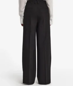 Pantalone palazzo in lana