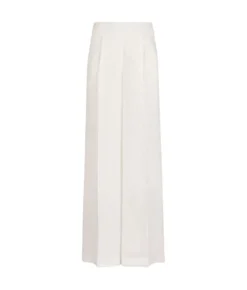 Pantalone palazzo in lino