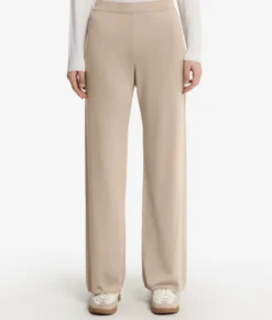 Pantalone palazzo in seta cotone