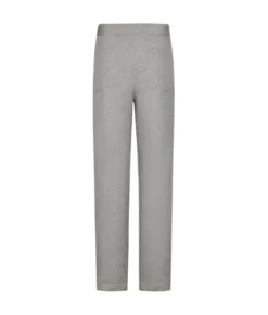 Pantalone reversibile in lino e cotone