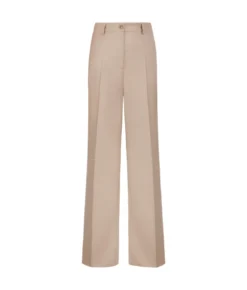 Pantalone sartoriale in cashmere seta