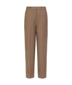 Pantalone waffle in lino cotone