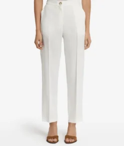 Pantaloni lino e viscosa