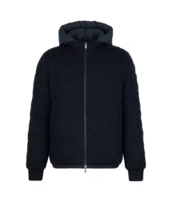 Piumino reversibile con trecce in Cashmere Ultrasoft