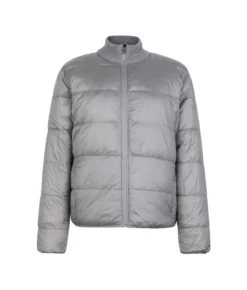 Piumino trecce reversibile in cashmere e tessuto tecnico