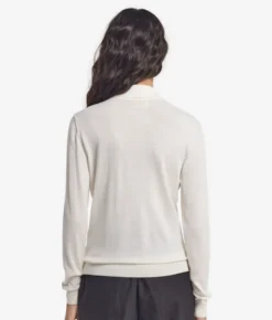 Polo a manica lunga in Cashmere Ultrafine