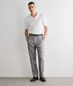 Polo bouclè in cotone