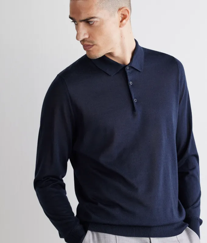 Polo in Cashmere Silkfine