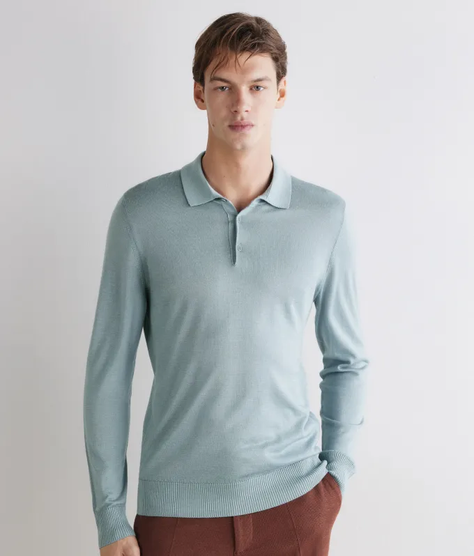 Polo in Cashmere Silkfine