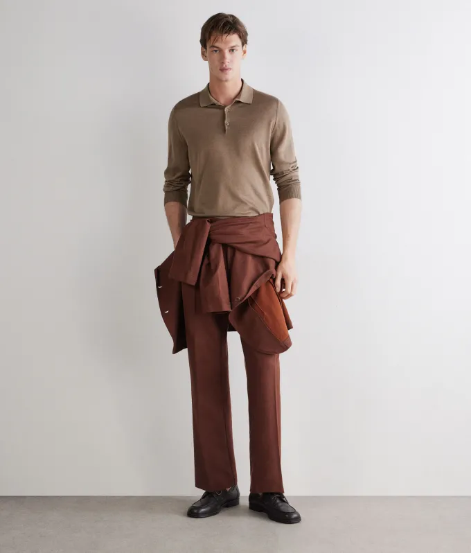 Polo in Cashmere Silkfine