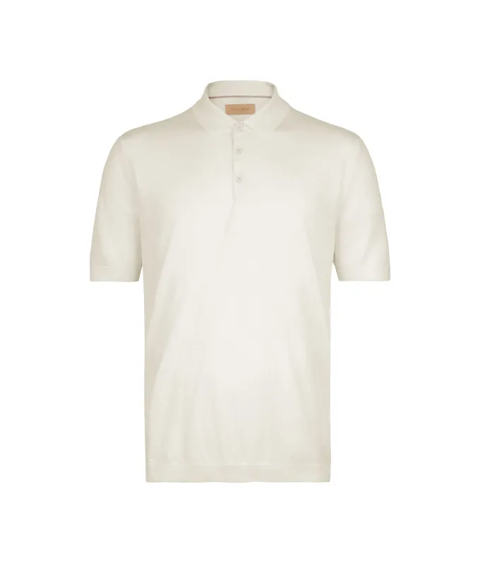 Polo in lino cotone
