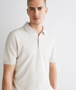 Polo in lino cotone