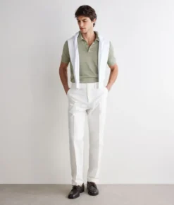 Polo in lino cotone