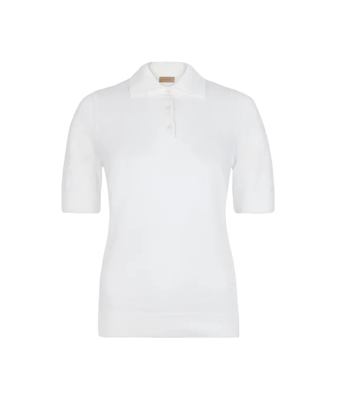 Polo in lino cotone
