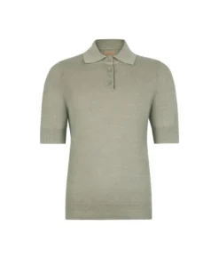Polo in lino cotone