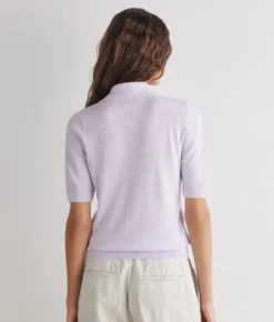 Polo in lino cotone