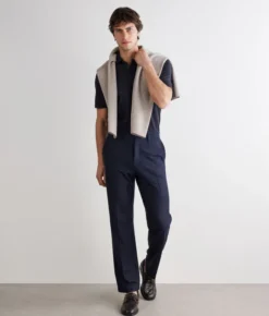 Polo piquet in cotone seta