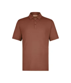 Polo piquet in cotone seta