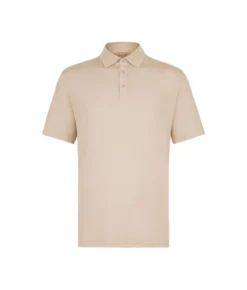 Polo piquet in cotone seta
