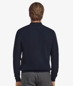 Polo punto waffle in Cashmere Ultrasoft