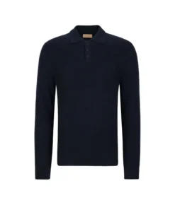 Polo punto waffle in Cashmere Ultrasoft