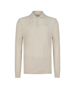 Polo punto waffle in Cashmere Ultrasoft