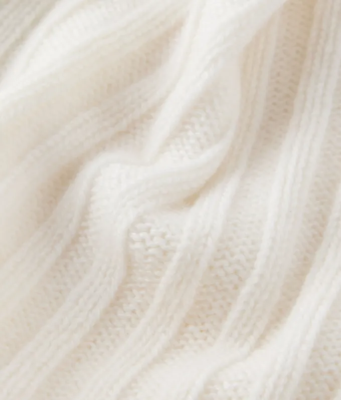 Scaldacollo a coste in Cashmere Ultrasoft